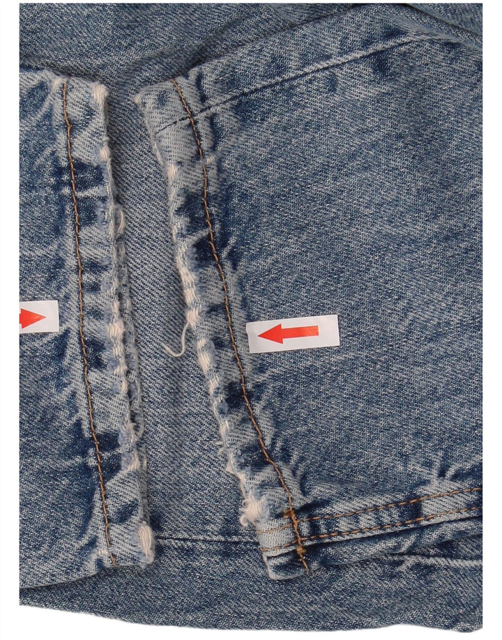 Zara Mens Tapered Jeans EU 40 Médio W31 L26 Azul Algodão