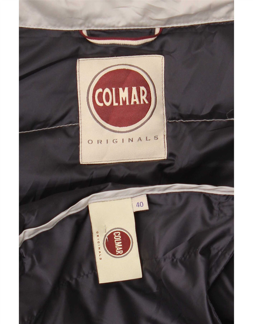 Jaqueta acolchoada feminina Colmar IT 40 XS poliéster cinza