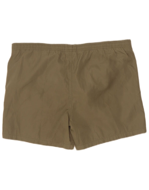 Liu Jo Shorts de natação masculino médio cáqui poliéster