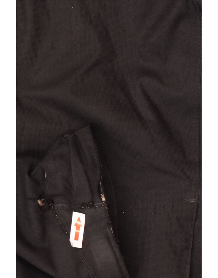 Jaqueta corta-vento masculina com capuz The North Face Reino Unido 38 poliéster preto médio