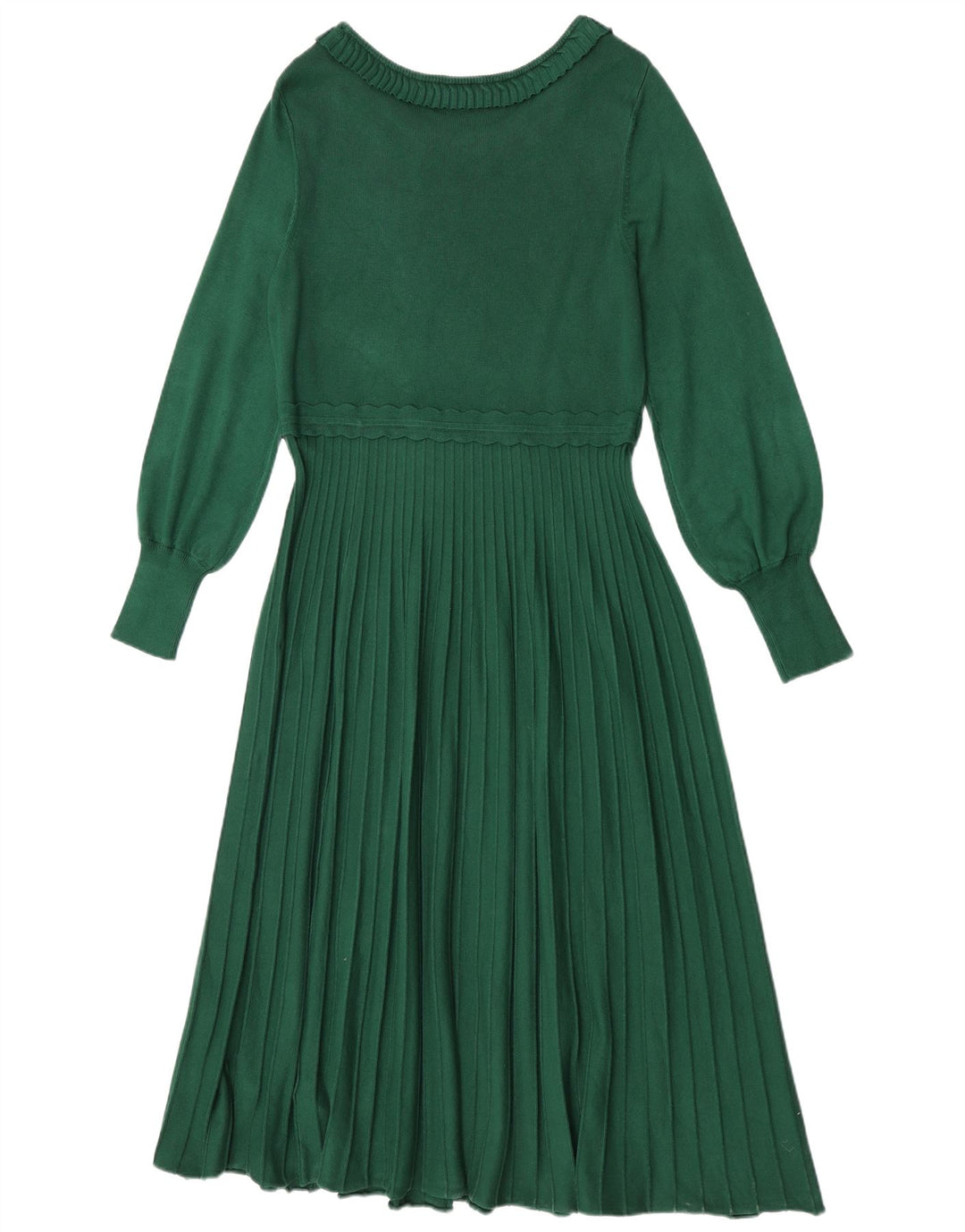 Vestido Jumper Feminino Monsoon Reino Unido 14 Grande Verde