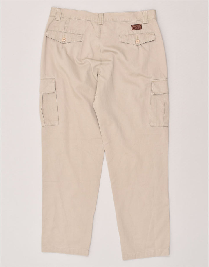 RIFLE Mens Vintage Cargo Trousers W38 L31 Grey Cotton Vintage Rifle and Second-Hand Rifle from Messina Hembry 