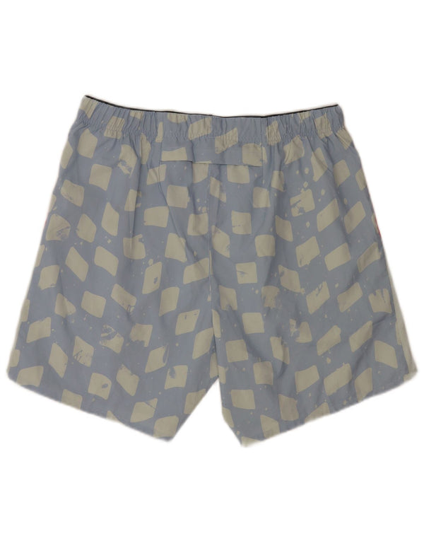 Shorts esportivos regulares masculinos Nike Graphic grandes azuis geométricos esportivos