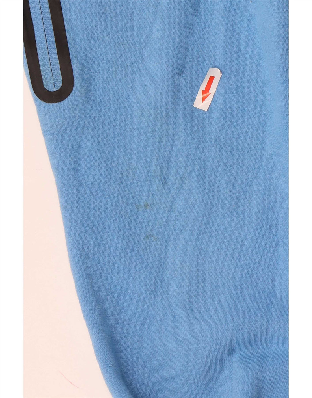 Reebok Mens Cargo Calças de treino Joggers Pequeno Azul Algodão