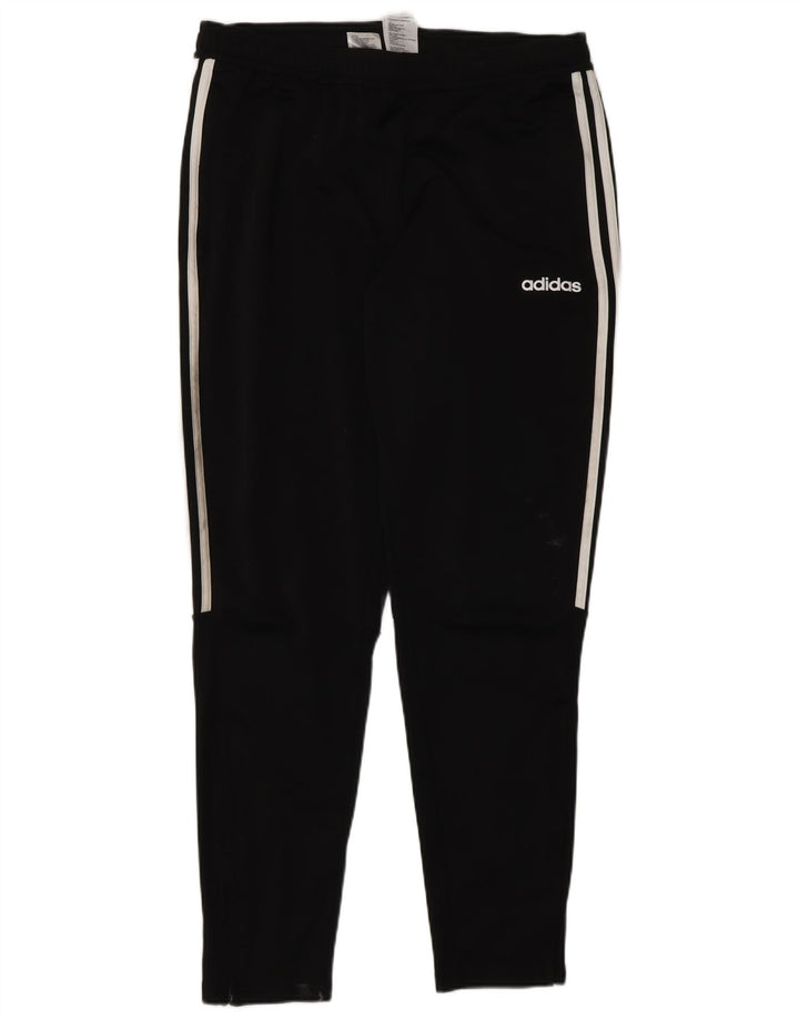 Adidas Mens Treino Calças Joggers Grande Poliéster Preto