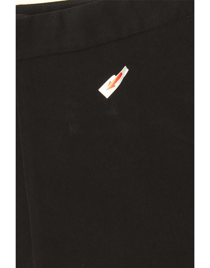 Zara Shorts feminino casual médio W28 poliéster preto