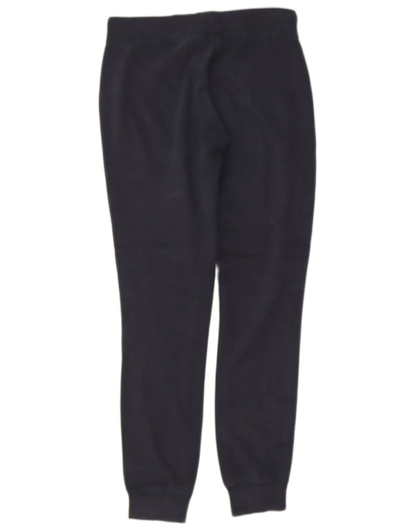 Calça de treino feminina Reebok Joggers UK 4/6 XS azul marinho algodão
