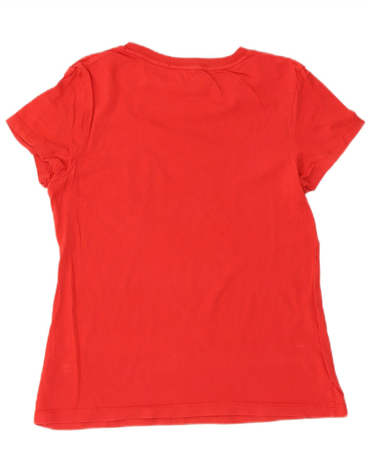 Camiseta feminina Calvin Klein Jeans com estampa gráfica, 12 médio vermelho