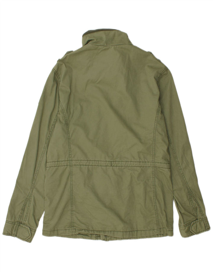 Jaqueta militar masculina SUPERDRY UK 38 algodão verde médio