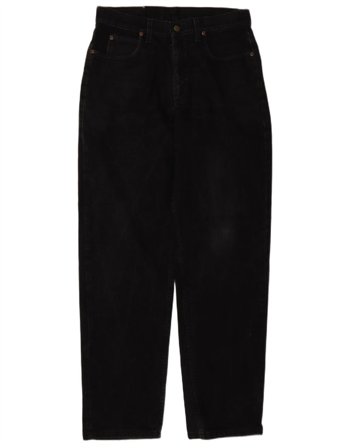 Lee Mens Tapered Jeans W32 L34 Algodão Preto