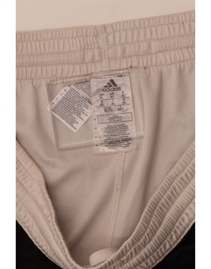 Shorts esportivos masculinos Adidas XL preto poliéster