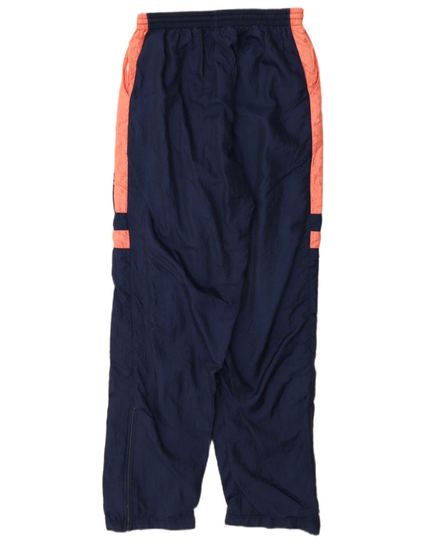 Calça feminina Arena com estampa gráfica UK 14 bloco colorido médio azul marinho