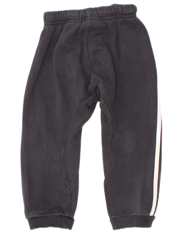 Adidas bebê meninos joggers calças de treino 18-24 meses algodão preto