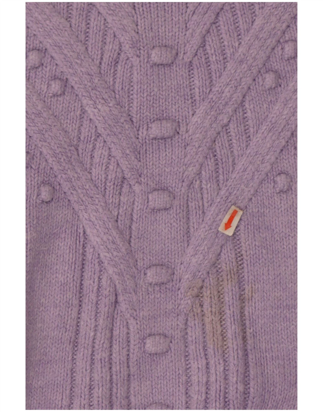 Suéter feminino Marks & Spencer com gola tartaruga Reino Unido 14 médio roxo