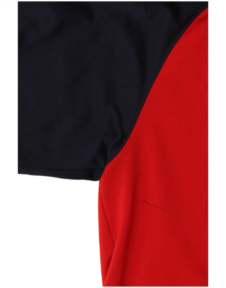 Jaqueta Nike Boys Graphic Tracksuit Top 11-12 anos Médio Vermelho Colorblock