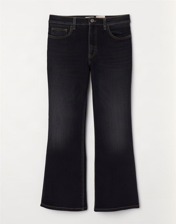 Betty Barclay Mens Bootcut Jeans W31 L30 Azul Marinho Algodão