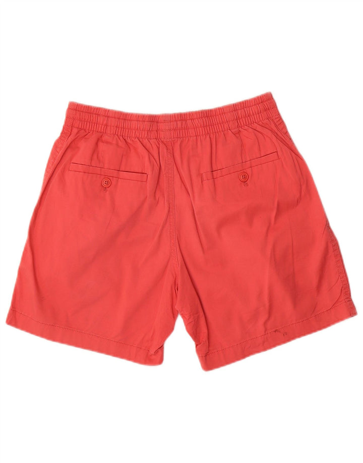 J. Crew Shorts esportivos femininos UK 10 pequeno algodão vermelho