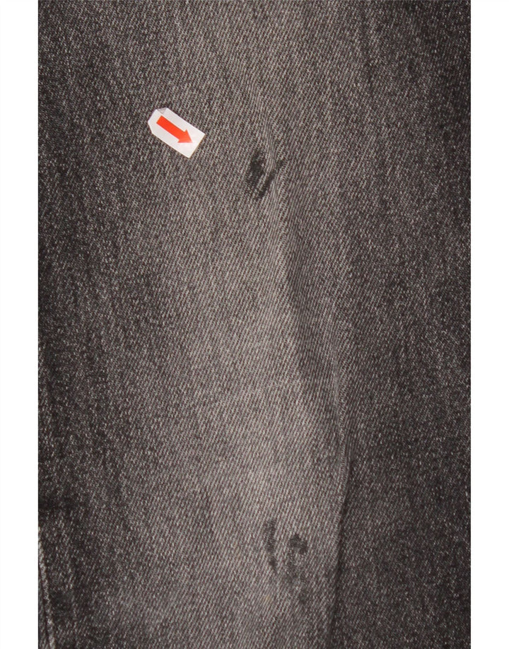 LEVI'S Masculino 501 Straight Jeans W32 L32 Algodão Preto