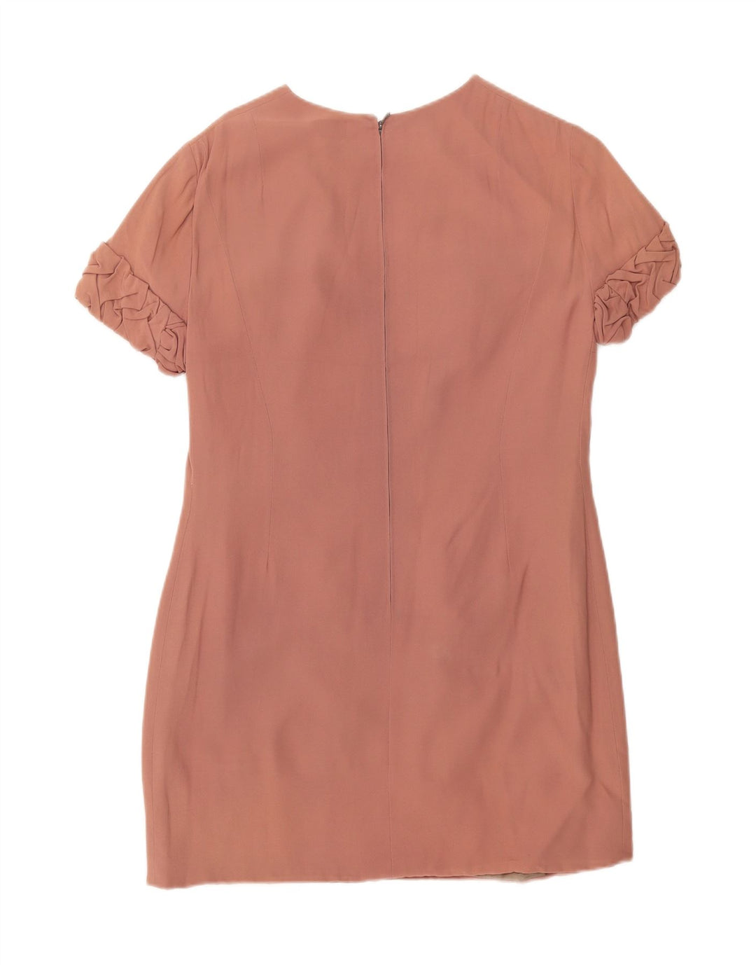 Vestido feminino VINTAGE UK 14 rosa médio