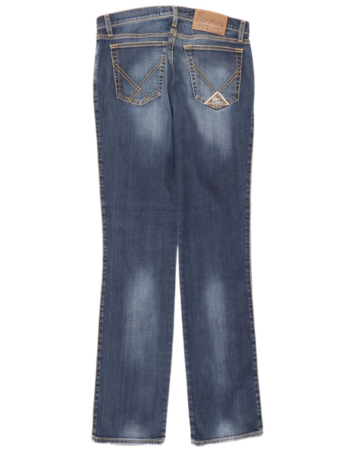 Calça jeans feminina Roy Rogers Bootcut IT 46 grande W32 L36 algodão azul