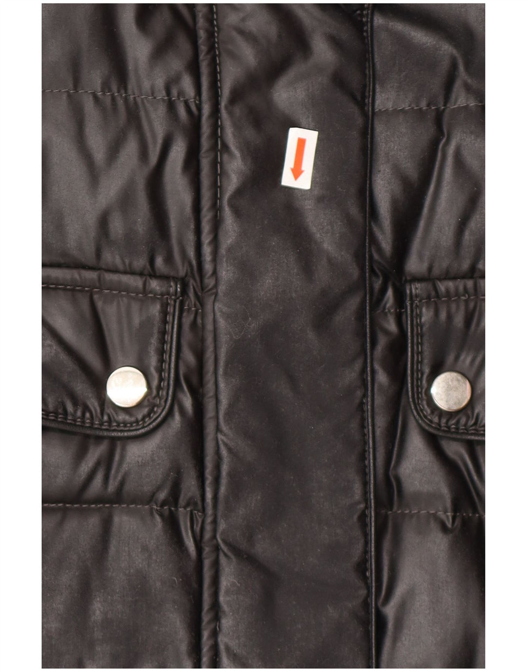 Casaco acolchoado feminino Belstaff IT 44 médio preto poliéster clássico
