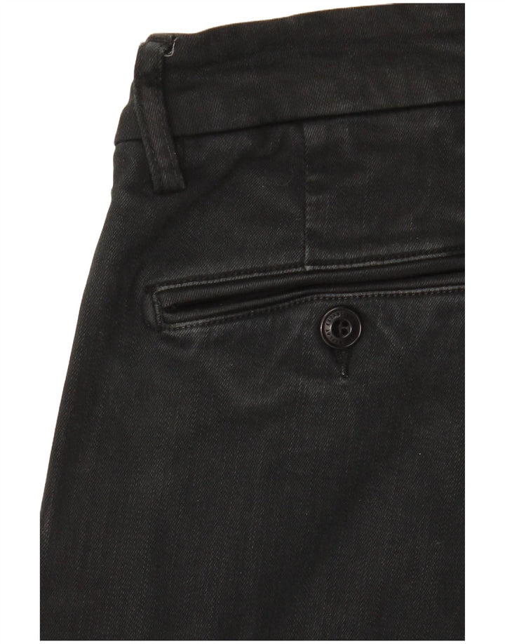 Replay Mens Zeumar Slim Jeans W29 L30 Algodão Preto