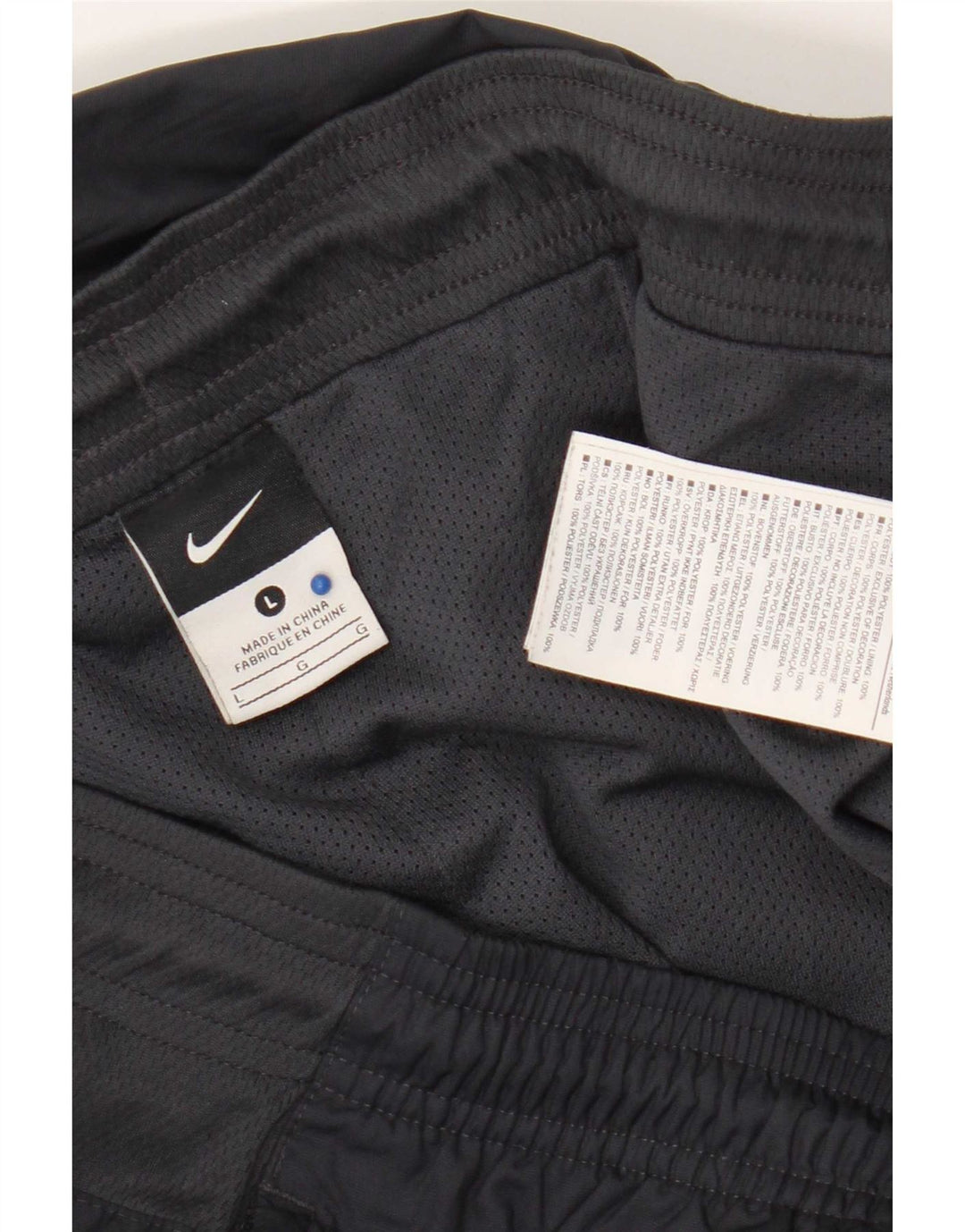 Calça de treino masculina Nike joggers grande azul marinho
