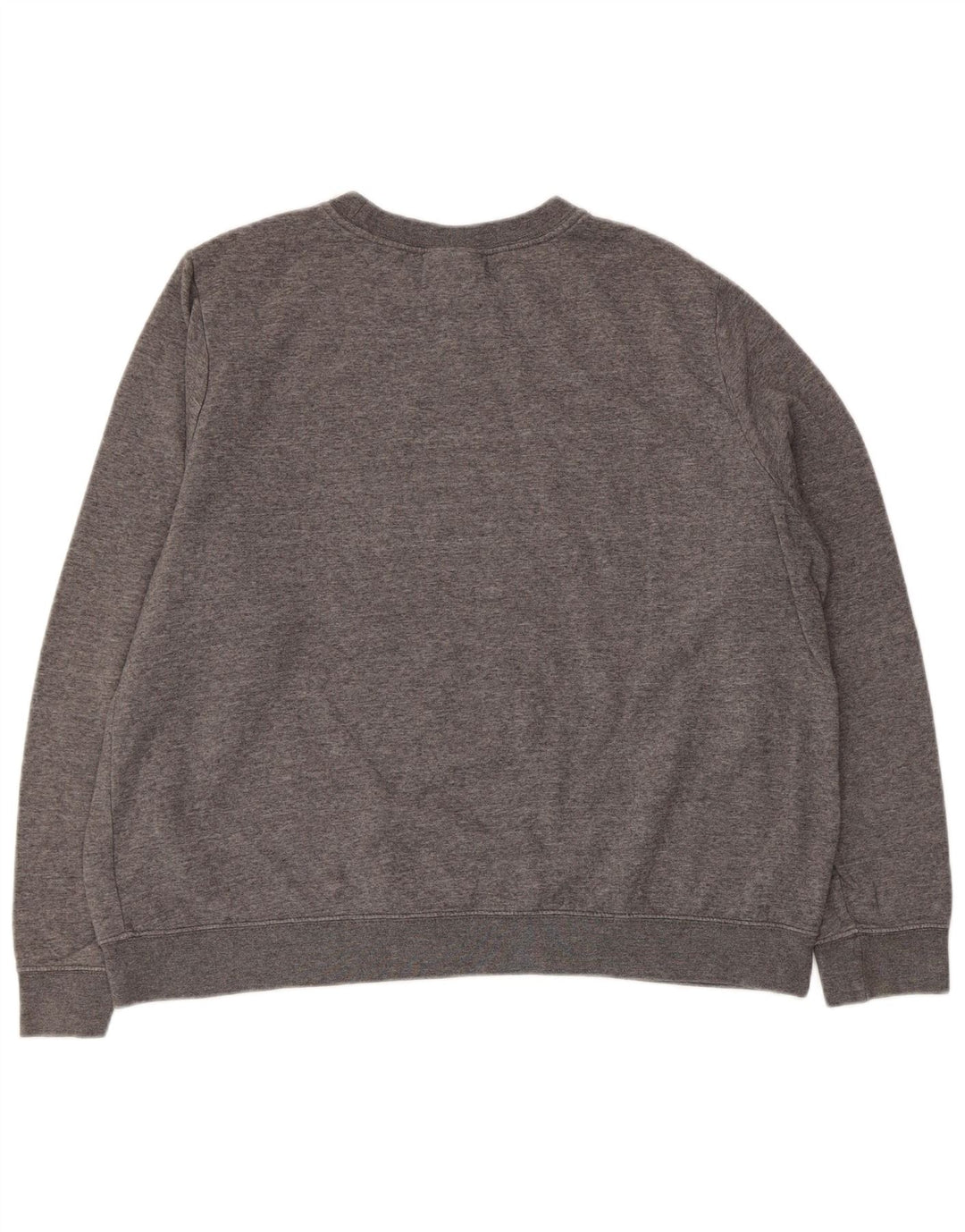 NIKE Womens Oversized Graphic Sweatshirt Jumper UK 18 XL Grey Cotton
