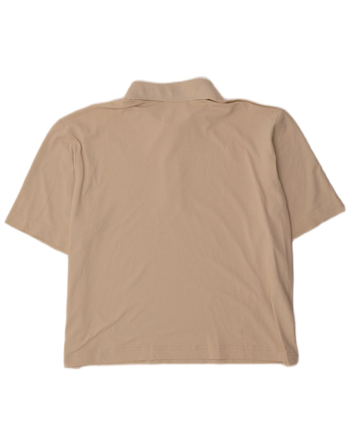 Camisa polo masculina Chervo IT 48 nylon bege médio