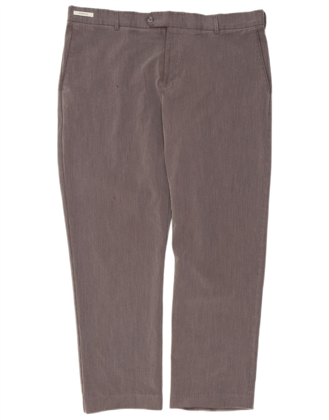 Calça masculina Farah Classic Fit Suit W38 L29 cinza poliéster