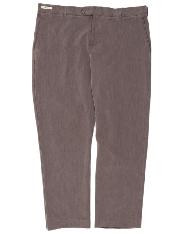 Calça masculina Farah Classic Fit Suit W38 L29 cinza poliéster