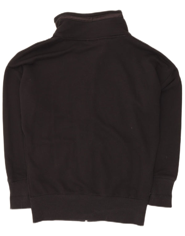 PUMA Masculino Oversized Tracksuit Top Jacket UK 12 Médio Algodão Preto