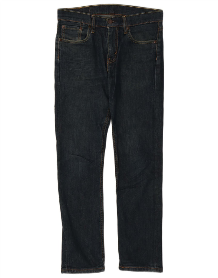 Levi's Masculino 511 Slim Jeans W30 L28 Azul Marinho Algodão