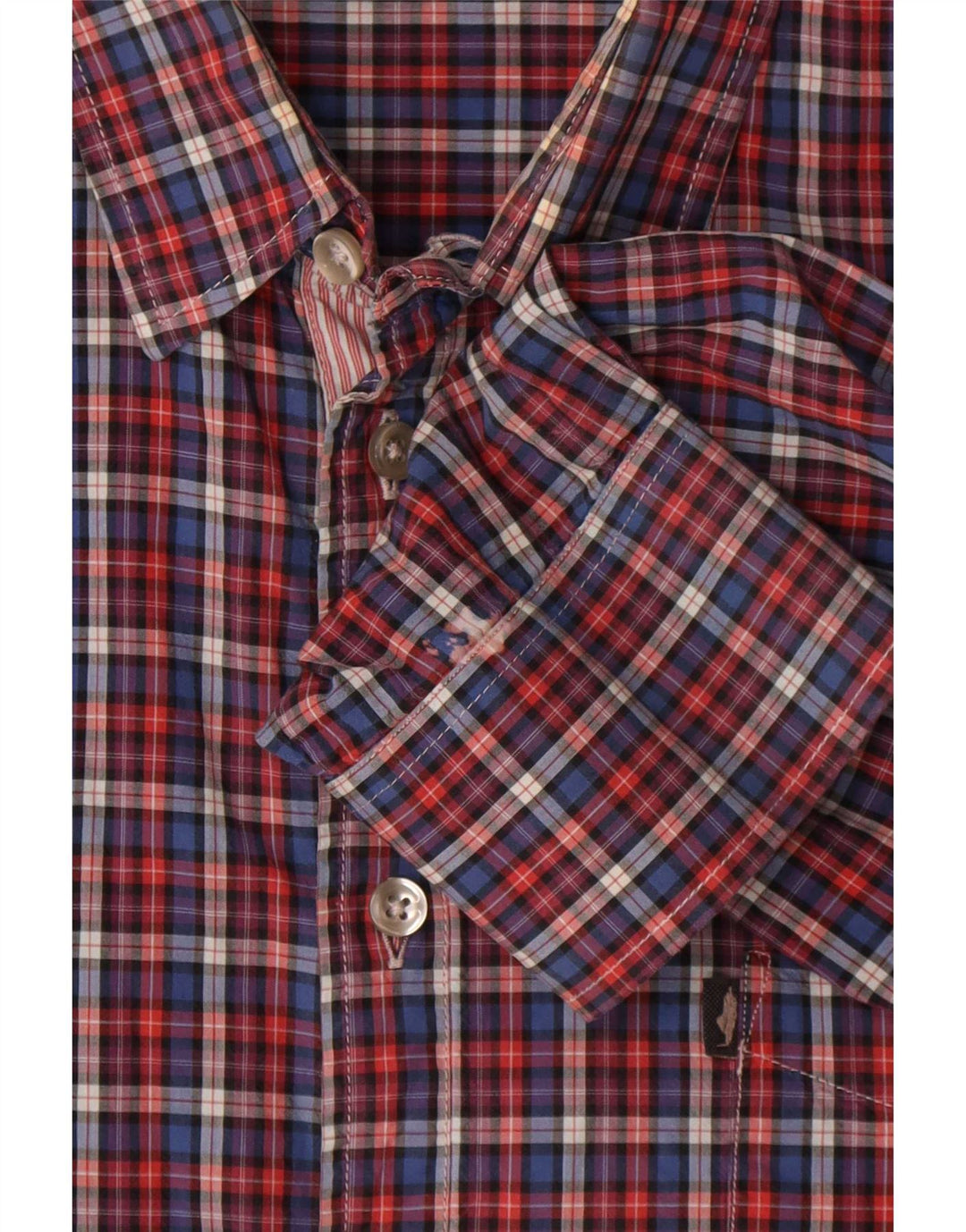 Camisa masculina Marlboro Classics 2XL algodão xadrez multicolorido