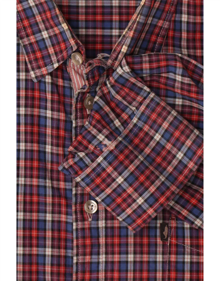 Camisa masculina Marlboro Classics 2XL algodão xadrez multicolorido
