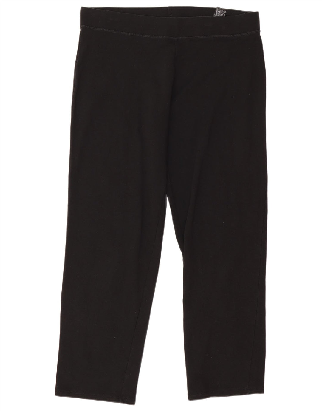 Leggings femininas Marks & Spencer Reino Unido 16 grande algodão preto