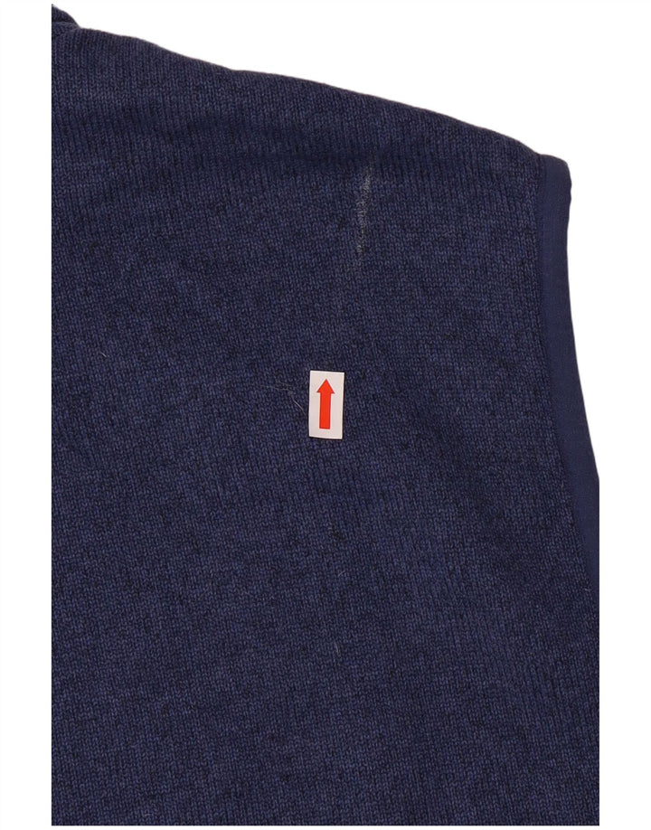 Jaqueta masculina sem mangas Vineyard Vines XL azul manchada formal