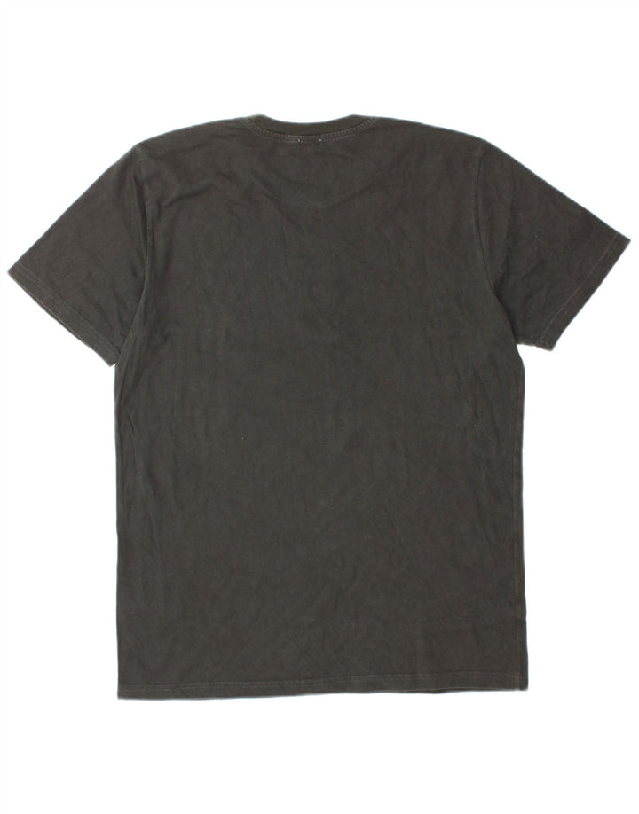 PAUL SMITH Camiseta masculina gráfica top pequeno algodão preto