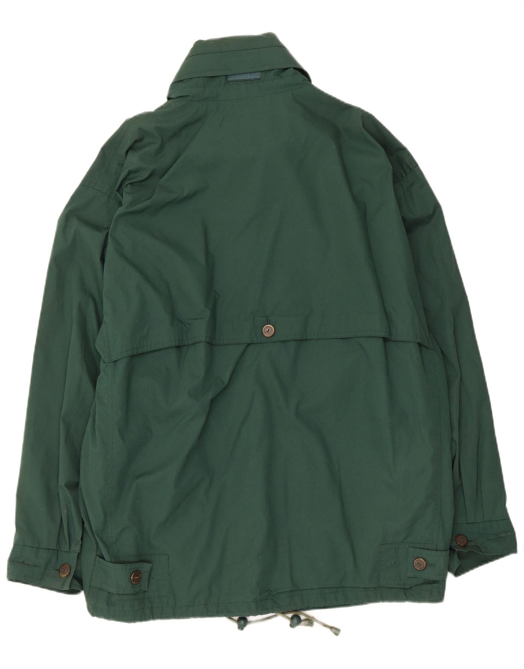 Jaqueta utilitária masculina com capuz Slam UK 40 poliéster verde grande