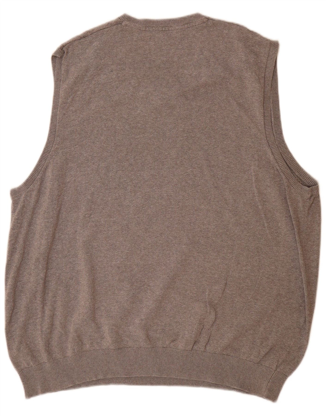 Regata masculina Marks & Spencer com colete 2XL algodão cinza