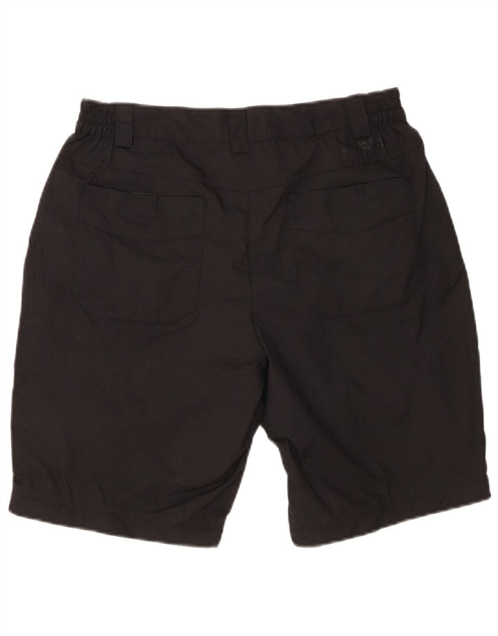Shorts Chino BRITÂNICO 10 pequeno W28 preto das mulheres do armazém da montanha