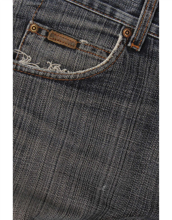 Wrangler masculino regular fit jeans reto W34 L32 algodão azul