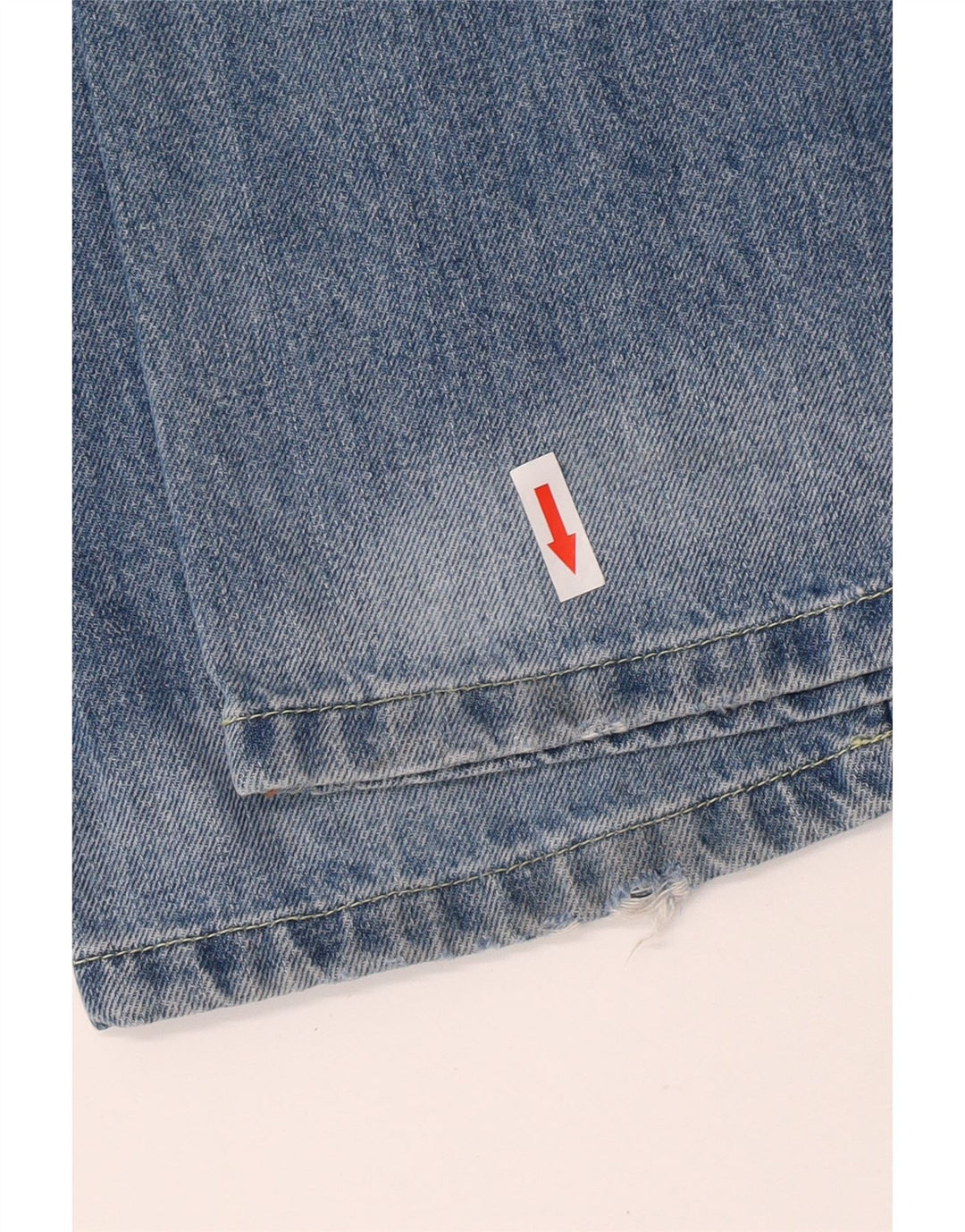 Levi's Boys Straight Jeans 7-8 Anos W24 L23 Azul Algodão