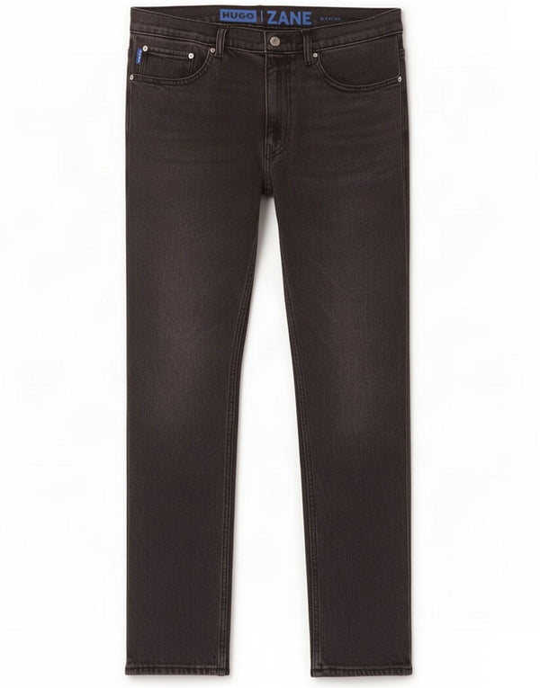 Hugo Boss Mens Slim Jeans W32 L30 Algodão Preto