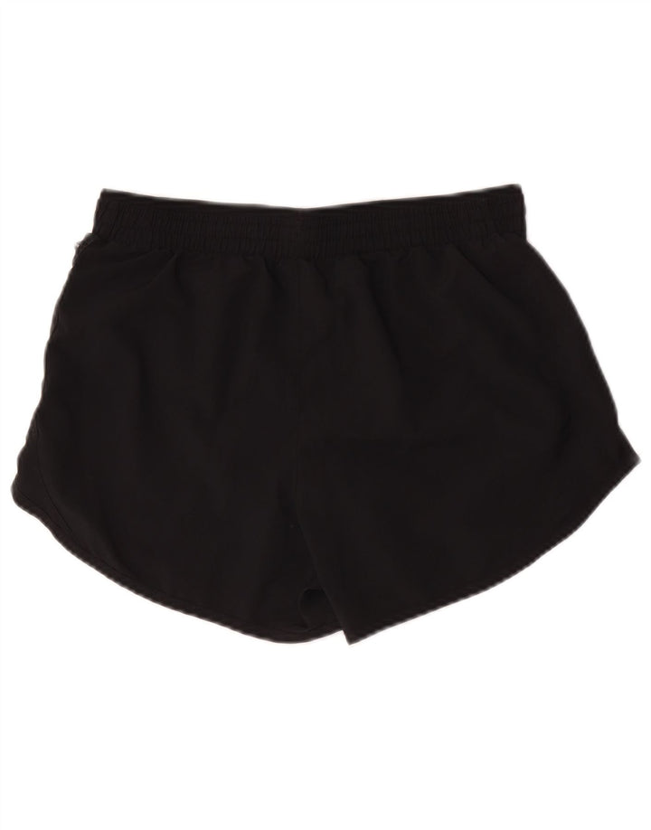 Nike Womens Dri Fit Sport Shorts UK 10 Pequeno Poliéster Preto