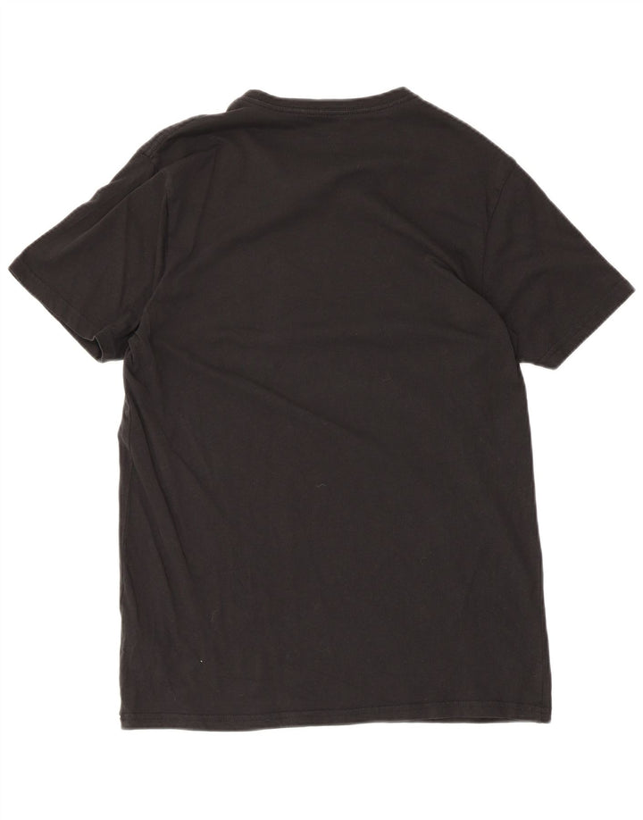 Camiseta masculina Volcom Modern Fit Graphic Top Médio Algodão Preto