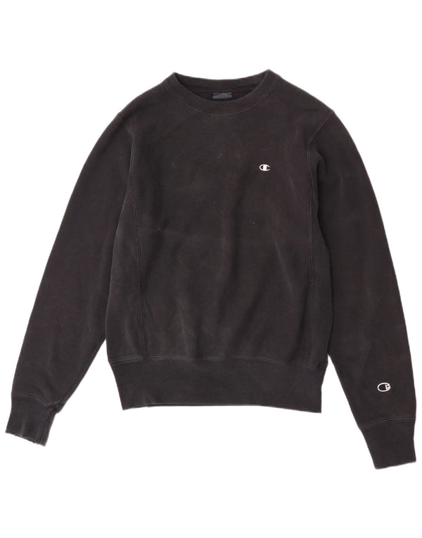 Champion moletom masculino jumper XS algodão preto