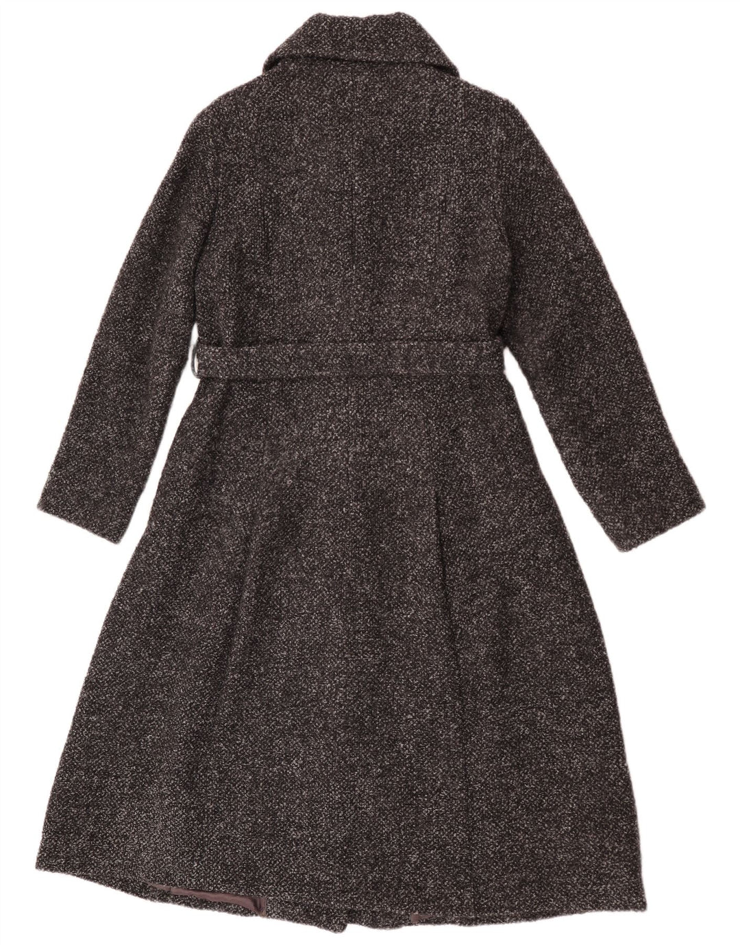 Sobretudo feminino Massimo Dutti EU 40 viscose manchada cinza médio