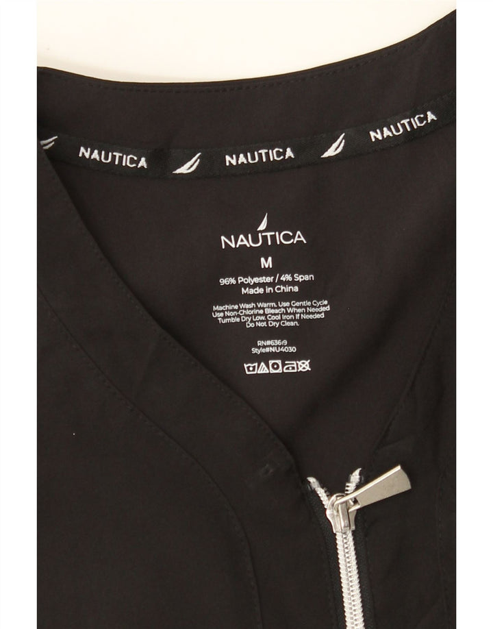 Blusa feminina NAUTICA UK 14 poliéster preto médio