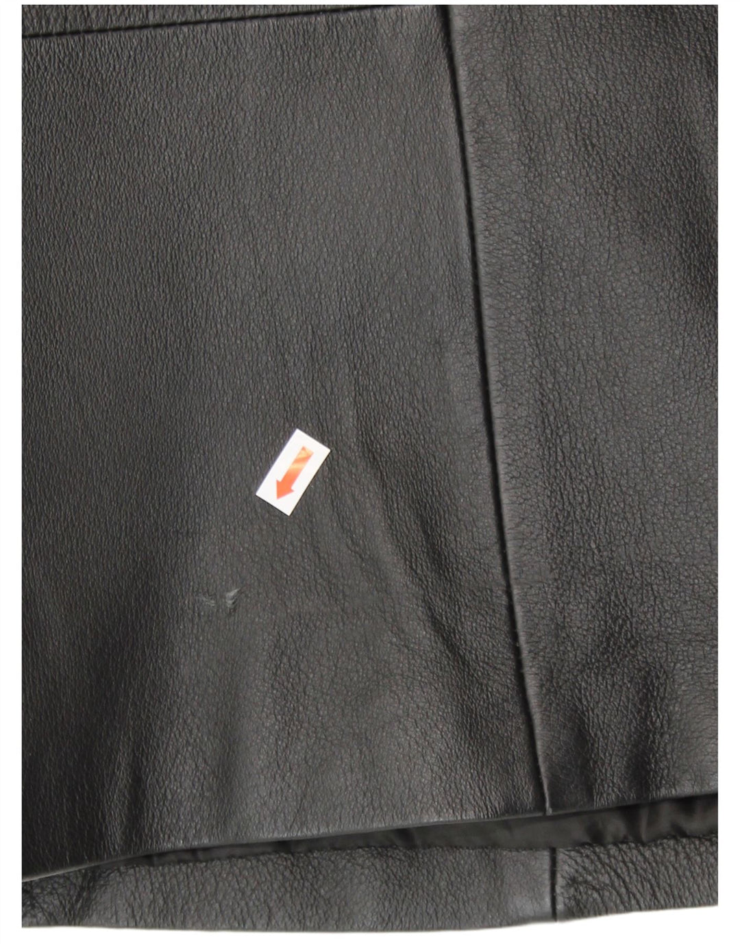 Agenda feminina jaqueta blazer de couro com 3 botões Reino Unido 24 4XL couro preto